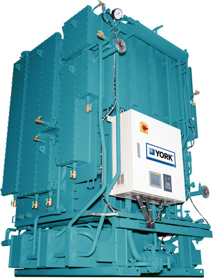 Der YORK YCWL ist ein wassergekühlter Flüssigkeits­kühler mit Scrollverdichtern und bietet eine Kälteleistung von 178 kW bis 596 kW.