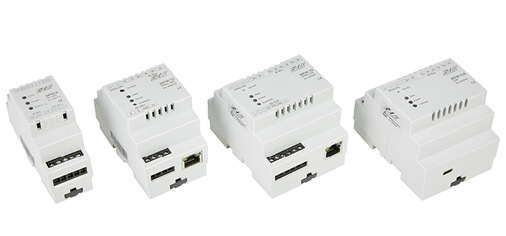 Die M-Bus Pegelwandler von STV Electronic können bis zu 16, 32, 64 oder 128 Verbrauchszähler ans Internet anbinden.