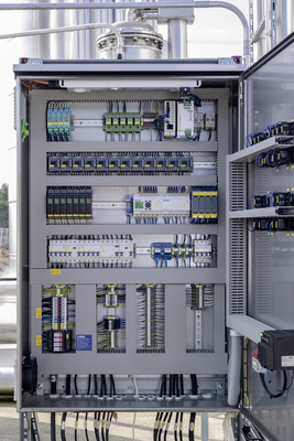 Linde realisierte auch die komplette Anlagen- und Steuerungstechnik.