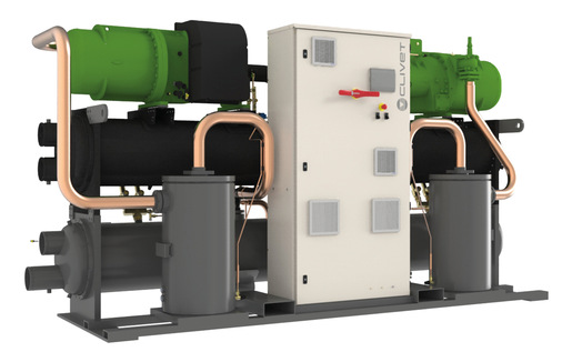 Schraubenverdichter auf dem Screwline WDH-iK4