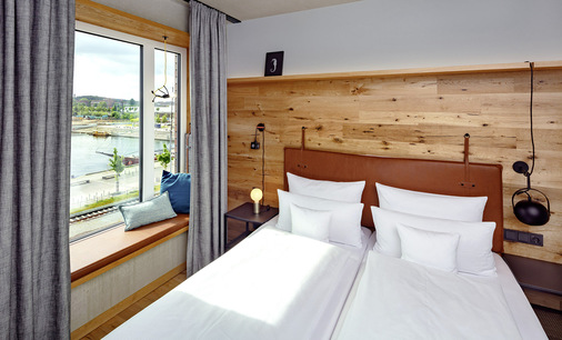 Alle 164 Hotelzimmer werden ausschließlich über das Hybrid VRF-Klimasystem geheizt oder gekühlt. - © Bild: Mitsubishi Electric
