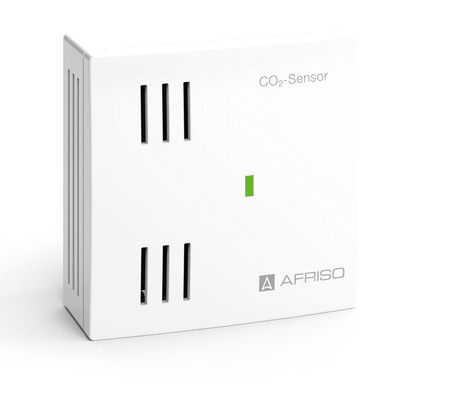 „Grün“ signalisiert eine gute Raumluft, bei „Rot“ wird es höchste Zeit, die Fenster zu öffnen.