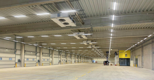 70.000 m² Fläche für die Obst- und Gemüsekühlung von ca. 240 regionalen Erzeugern