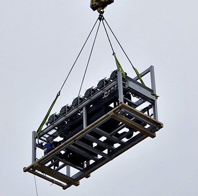 Einbringung der Verbundanlagen