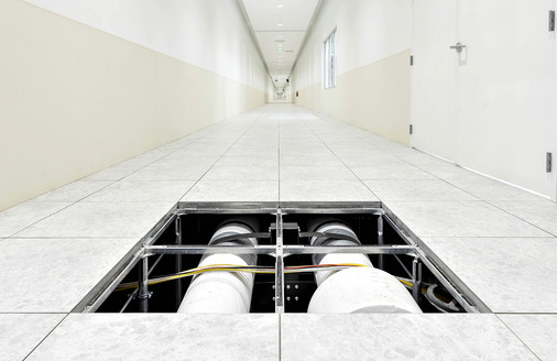  Die Unterflurkonstruktion stellte bei diesem Projekt eine der größten Herausforderungen dar.