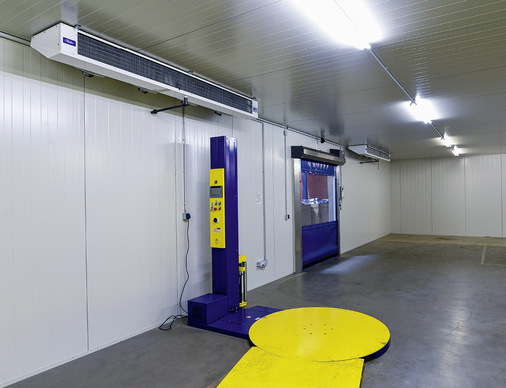 Für den weiteren Ausbau der Geschäftsbereiche wurden bei Willemsen zwei neue Kühlräume mit einer Größe von 175 m² und 52 m² eingerichtet. Beide werden konstant auf eine 5 bis 6 °C gekühlt. - © Bild: Daikin

