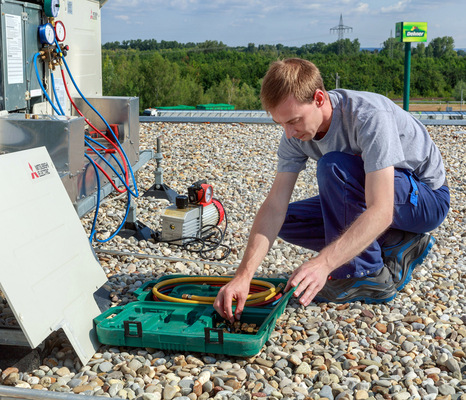  Beim Tausch kältetechnischer Anlagen von z. B. R410A zu R290 wird es voraussichtlich keine Einschränkungen bei der Verwendung eines vorhandenen Rohrleitungssystems geben.