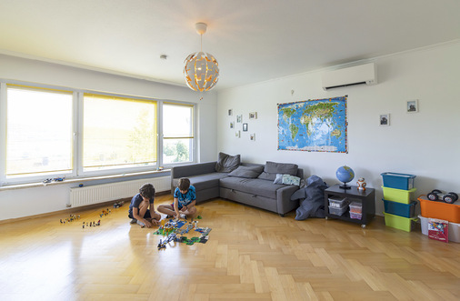  Die WandgeräteCPerfera von Daikin sorgen für ein angenehmes Raumklima in den Wohnräumen.