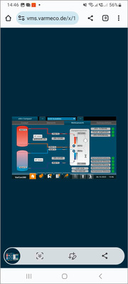 Der Systemregler VarCon380 organisiert das Heizungssystem und ermöglicht den Fernzugriff auf die Daten und Einstellparameter via Rechner, Tablet oder Smartphone.
