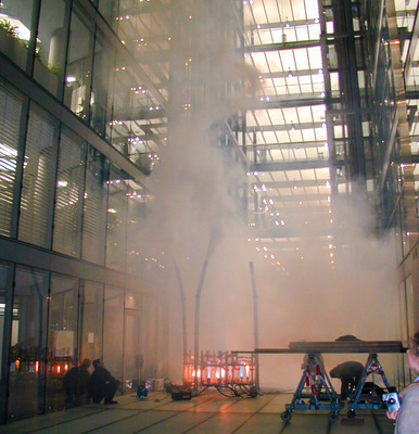 Im Realbrandversuch wurde die Wirksamkeit der brandschutztechnischen Optimierung nachgewiesen.