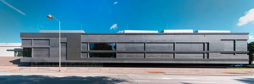 Außenansicht des Erweiterungsbaus.