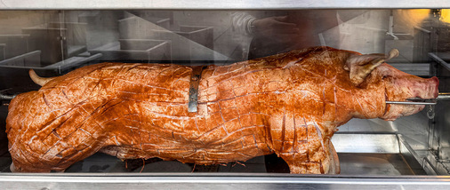 Unser Spanferkel powered bei Coolsolution