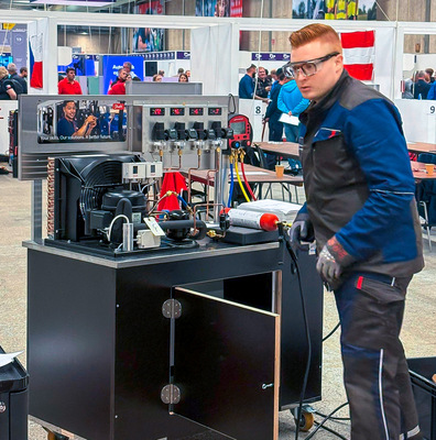 ...und bei der kältetechnischen Fehlersuche