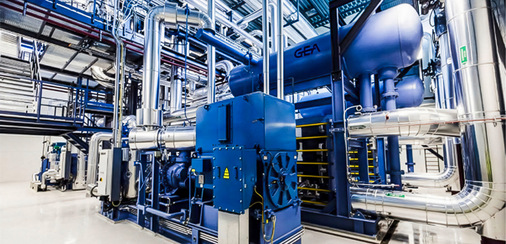 Wärmepumpenanlage von GEA im Energiekomplex  Utilitas Väo, Tallinn, Estland.