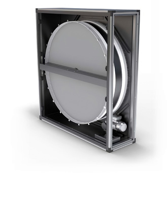 Rotations-Wärmeübertrager ermöglichen eine hohe Wärmerückgewinnung und Feuchteübertragung.
