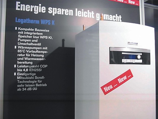 Sole/Wasser-Wärmepumpe Logatherm WPS K von Buderus
