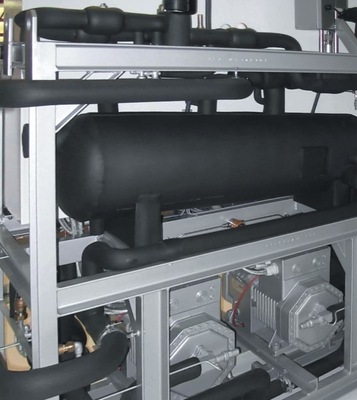 Carrier zeigte dieses CO2-Kälteaggregat für über­kritische Anwendung
