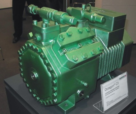 Octagon-Verdichter von Bitzer für überkritische CO2-Anwendung
