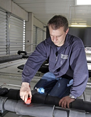 Eine Frage der Einstellung: Jedes Strangregulier­ventil lässt sich per 
Skala einfach auf den errechneten kv-Wert einstellen
