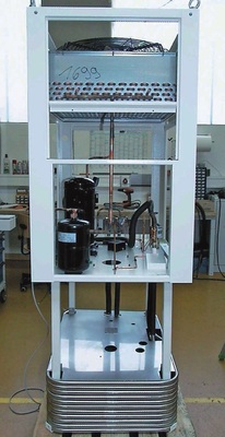 Eintauchkühler für Öl, Wasser oder Emulsionen von BKW 
Kälte-Wärme-Versorgungstechnik
