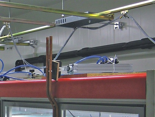 Bild 2: SPS-gesteuerter Öffnungsmechanismus
