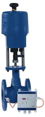 Zusammen mit einem Stellantrieb mit integriertem Prozessregler bildet die 
Ausführung BOA-CVE Control IMS einen autarken Regelkreis für die 
automatisierte Sollwert-Ausregelung der Regelstrecke
