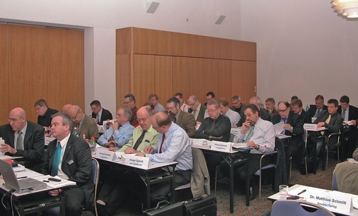 Rund 50 Teilnehmer (Delegierte und Gäste) nahmen am 12. März an der 
BIV-Mitgliederversammlung in Bayreuth teil

