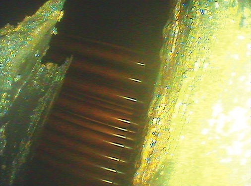 Schwere Korrosionsschäden in einem Wärmeübertrager
