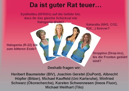 Diese vier Damen standen beim „Herzblatt-Intro“ von Andrea Voigt zur 
Auswahl
