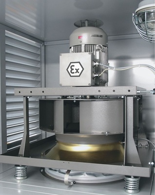 Im Angebot sind auch komplette Zentralklimageräte mit ATEX-Zertifikat
