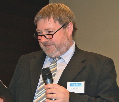 Die Vorträge am Nachmittag moderierte Dr. Uwe Bolz, Redakteur DIE KÄLTE + 
Klimatechnik
