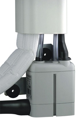 Detail: Kondensatpumpe Deltapack ohne Abdeckung
