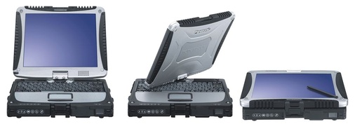 Der Trick mit dem Dreh: Convertible-Modelle lassen sich wahlweise als 
normales Notebook und als Tablet-PC nutzen
