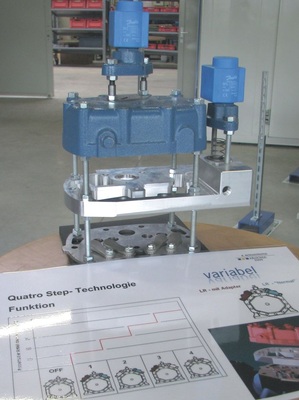 Die vierstufige Leistungsregelung für Kolbenverdichter wurde in allen 
Einzelheiten präsentiert
