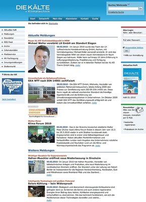 Vorsprung durch Wissen die ideale Ergänzung zur monatlichen KK:
www.diekaelte.de
Denken Sie auch daran, unseren kostenlosen Newsletter zu abonnieren.
