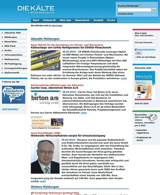 Vorsprung durch Wissen die ideale Ergänzung zur monatlichen KK:
www.diekaelte.de
Es tut sich was, schauen Sie öfter mal rein.
