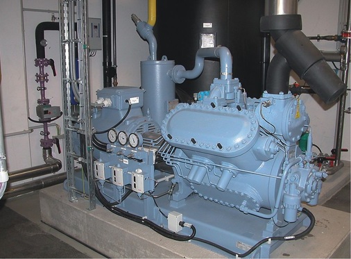 GEA Grasso-Kolbenverdichter, Typ RCU 610, 156 kW
