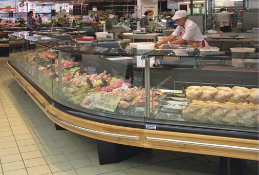 Für einen reibungslosen Geschäftsverlauf ist auch die Ergonomie der 
Kühltheke ein wichtiger Aspekt
