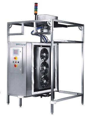 Bild 6: Automatische Befüllstation für Tablett-Transportwagen
