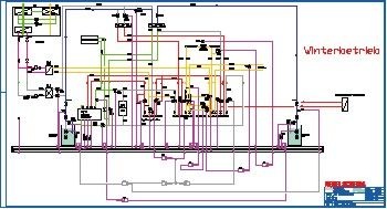 Regelschema für den Winterbetrieb

