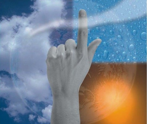 Der Sensor funktioniert wie ein Finger im Wind
