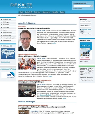 Vorsprung durch Wissen die ideale Ergänzung zur monatlichen KK:
www.diekaelte.de
Es tut sich was, schauen Sie öfter mal rein.
