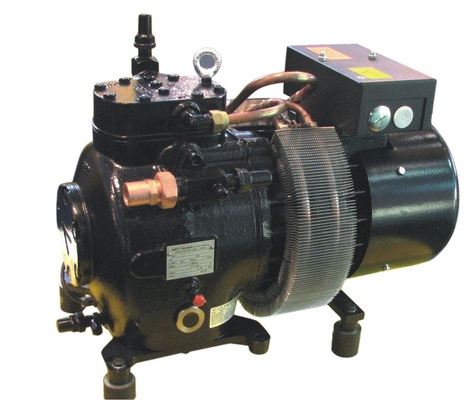 Zweistufiger Goeldner-Verdichter mit Zwischenkühlung
