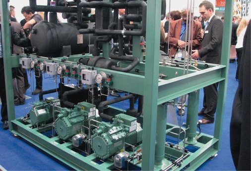 Booster-Kältesatz für TK-NK-Anwendung mit CO2 von Fischer Kälte-Klima
