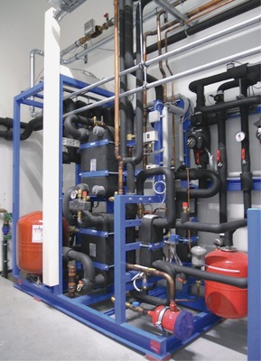 Das Eco-ES-System nutzt die Abwärme der Kälteanlage zum Heizen des Marktes
