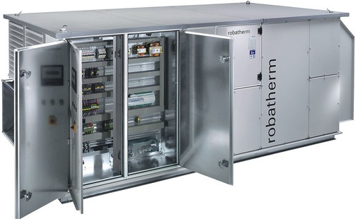 Ausführungsvarianten der robatherm-Baureihen sind für die Innen- oder 
Außenaufstellung, für erhöhte Hygieneanforderungen oder explosive 
Atmosphären (ATEX).
