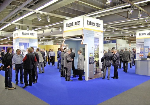 Auch die MSR-Technik wie hier bei Kieback & Peter in Halle 10 bildete einen 
Schwerpunkt beim Besucherinteresse. Die entsprechenden Stände der großen 
Markenanbieter waren sehr gut frequentiert.
