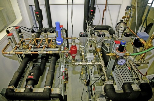 Bild 3: Ventil-Teststand.
