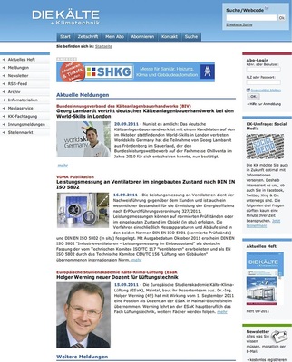 Vorsprung durch Wissen die ideale Ergänzung zur monatlichen KK:
www.diekaelte.de
Es tut sich was, schauen Sie öfter mal rein.
