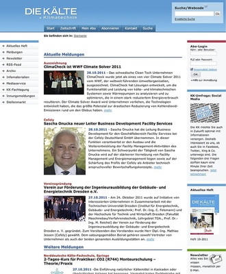 Vorsprung durch Wissen die ideale Ergänzung zur monatlichen KK:
www.diekaelte.de
Es tut sich was, schauen Sie öfter mal rein.
